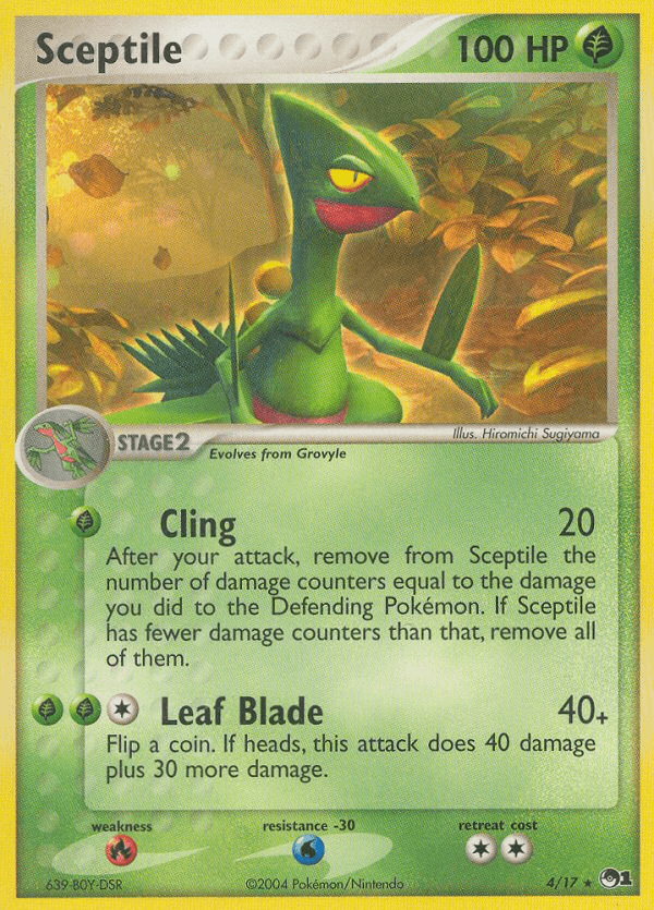 Sceptile from POP Series 1