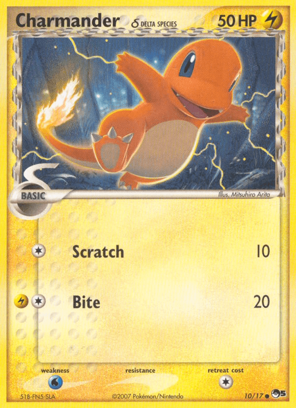 Charmander δ from POP Series 5