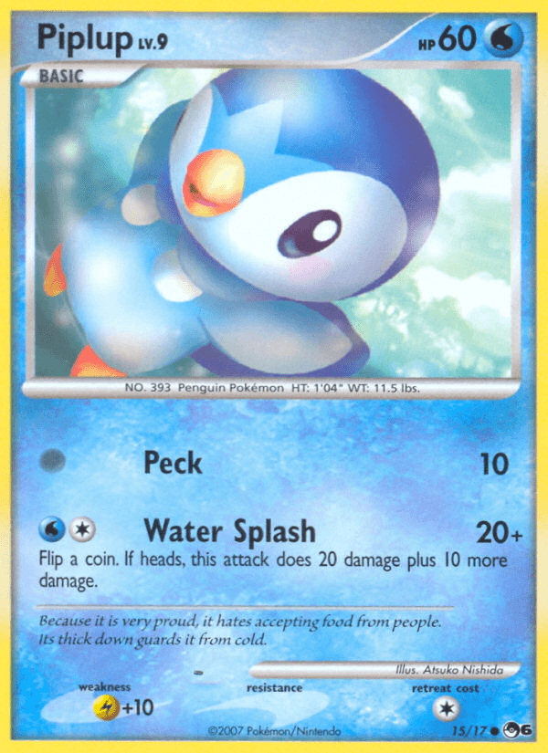 Piplup from POP Series 6