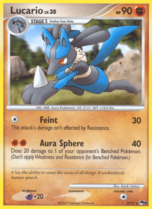 Lucario from POP Series 6