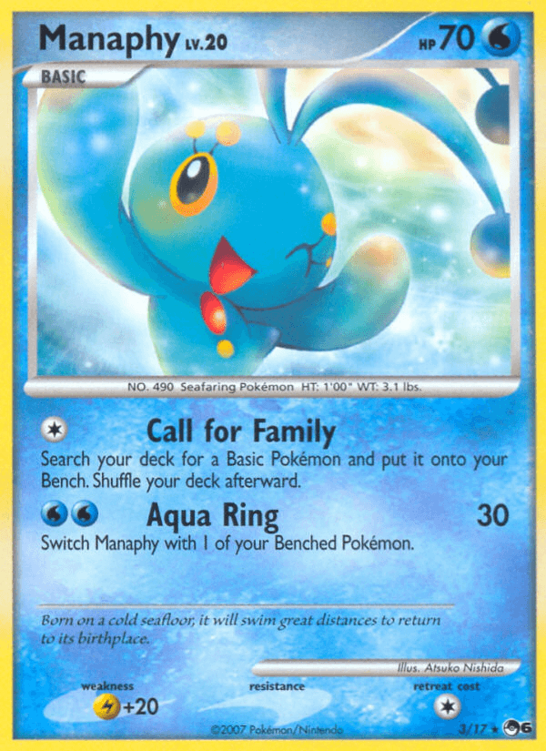 Manaphy from POP Series 6