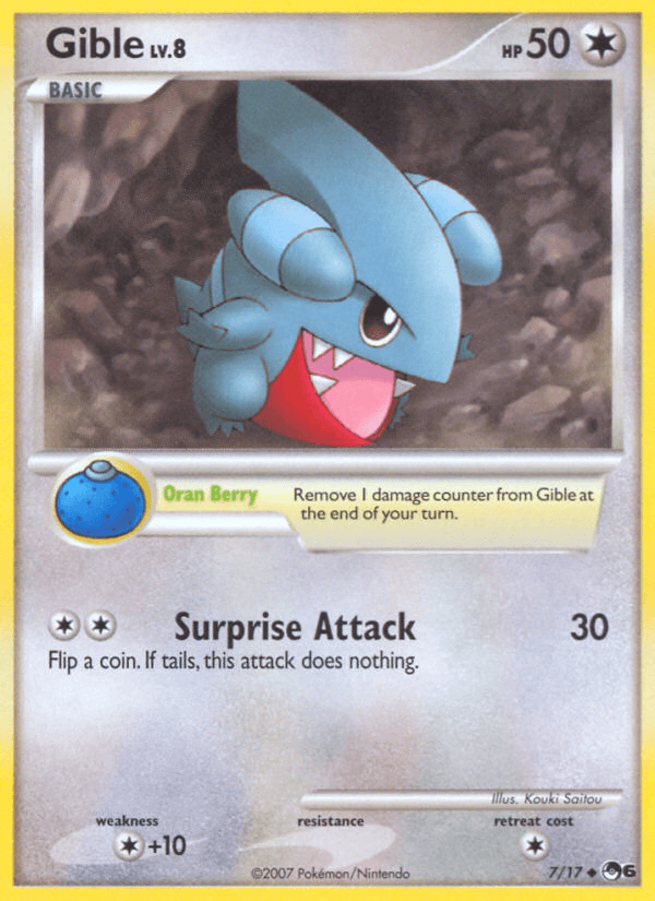 Gible from POP Series 6