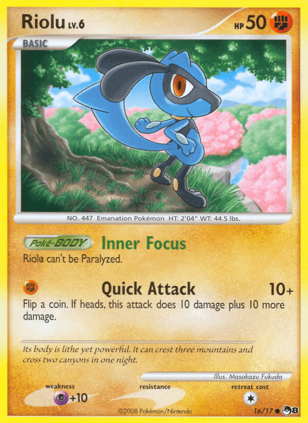 Riolu from POP Series 8