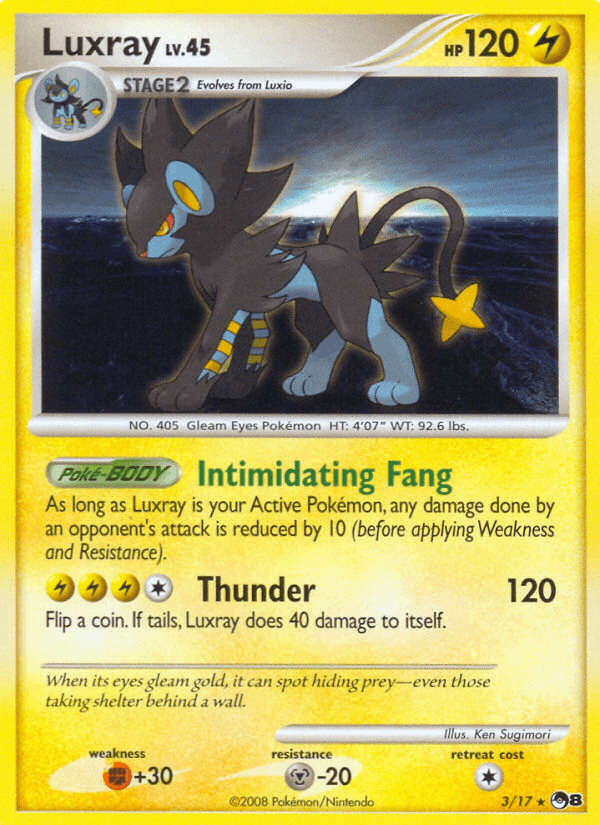 Luxray from POP Series 8