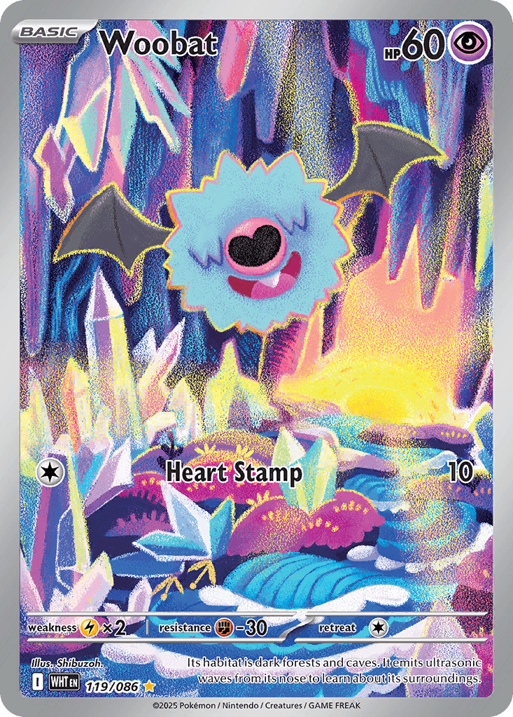 Woobat from White Flare