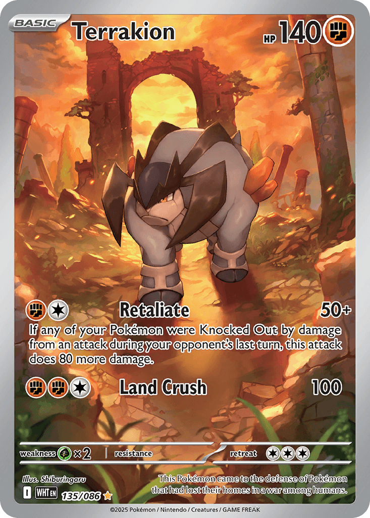 Terrakion from White Flare
