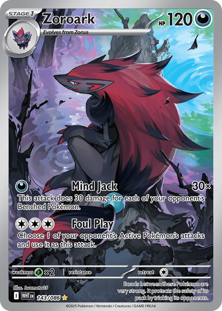 Zoroark from White Flare