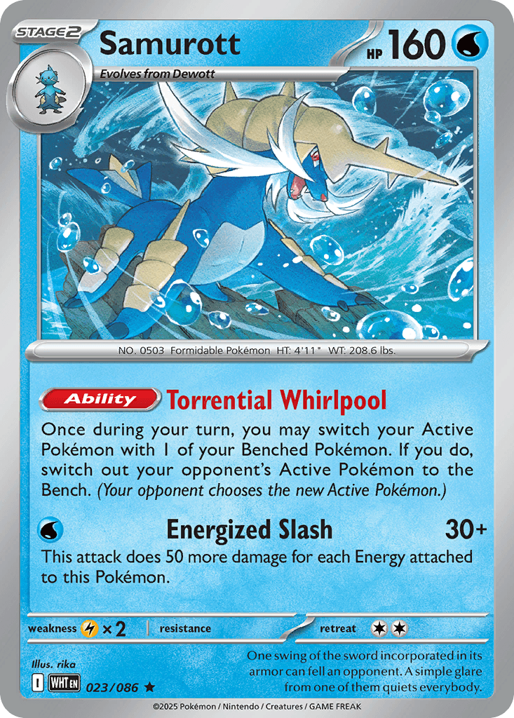 Samurott from White Flare
