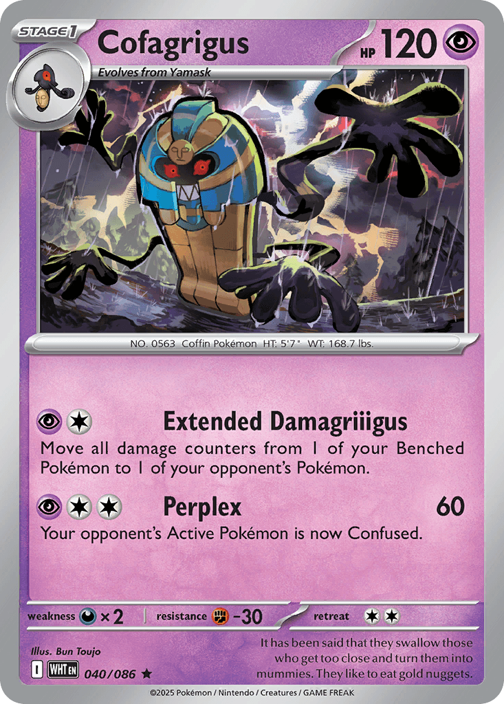 Cofagrigus from White Flare