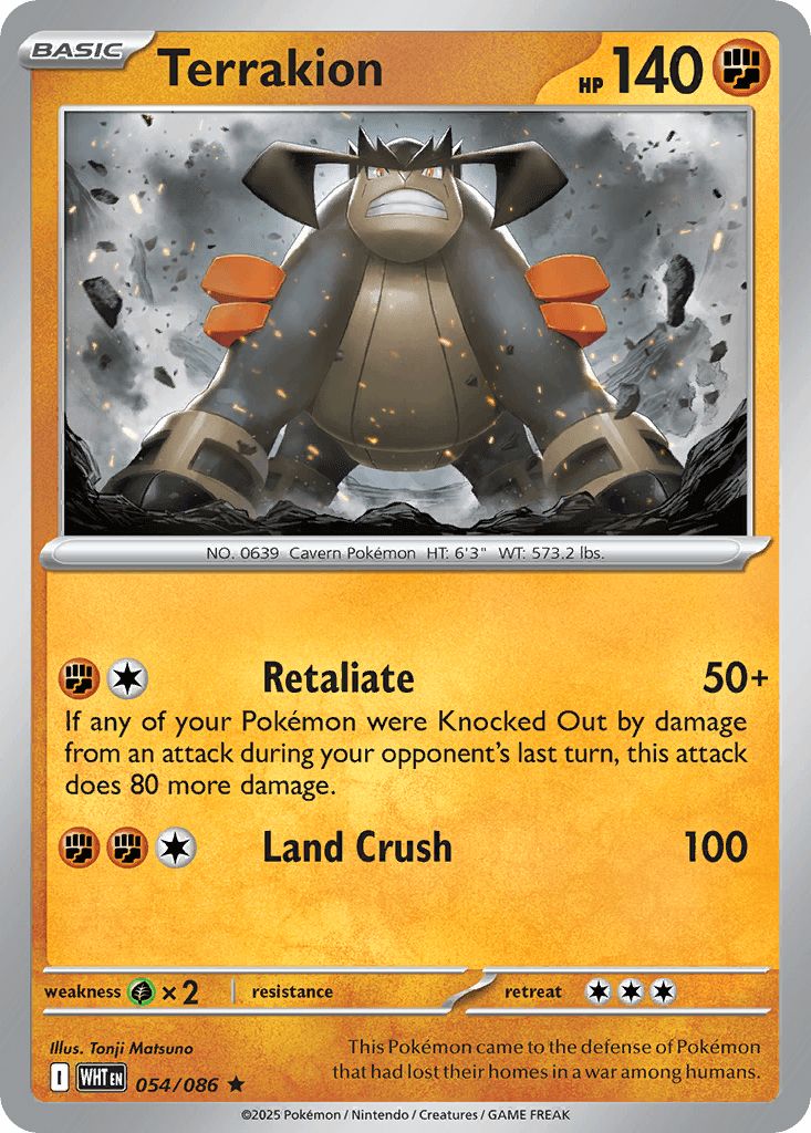 Terrakion from White Flare
