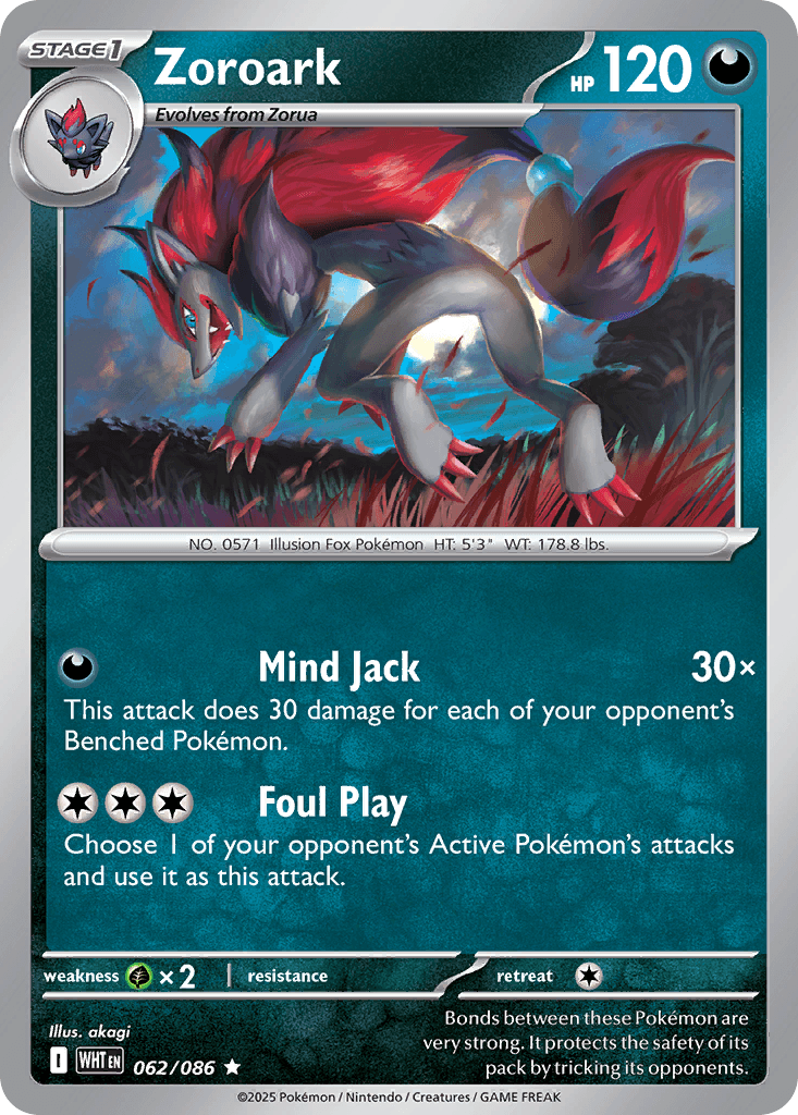 Zoroark from White Flare