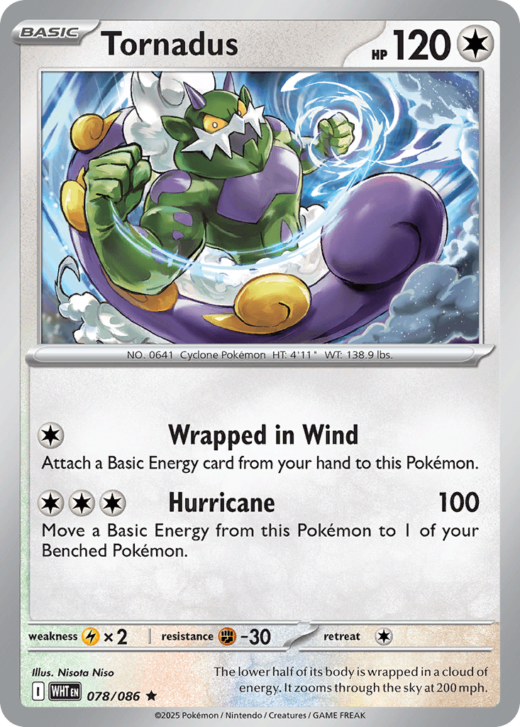 Tornadus from White Flare
