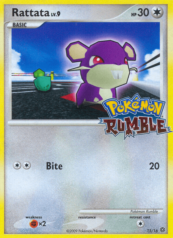 Rattata from Pokémon Rumble