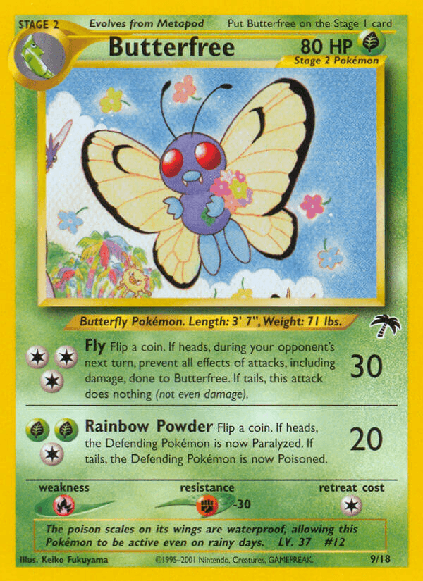 Butterfree from Southern Islands