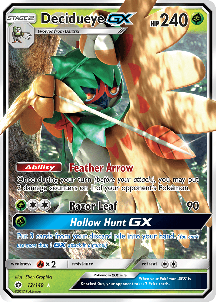 Decidueye-GX from Sun & Moon