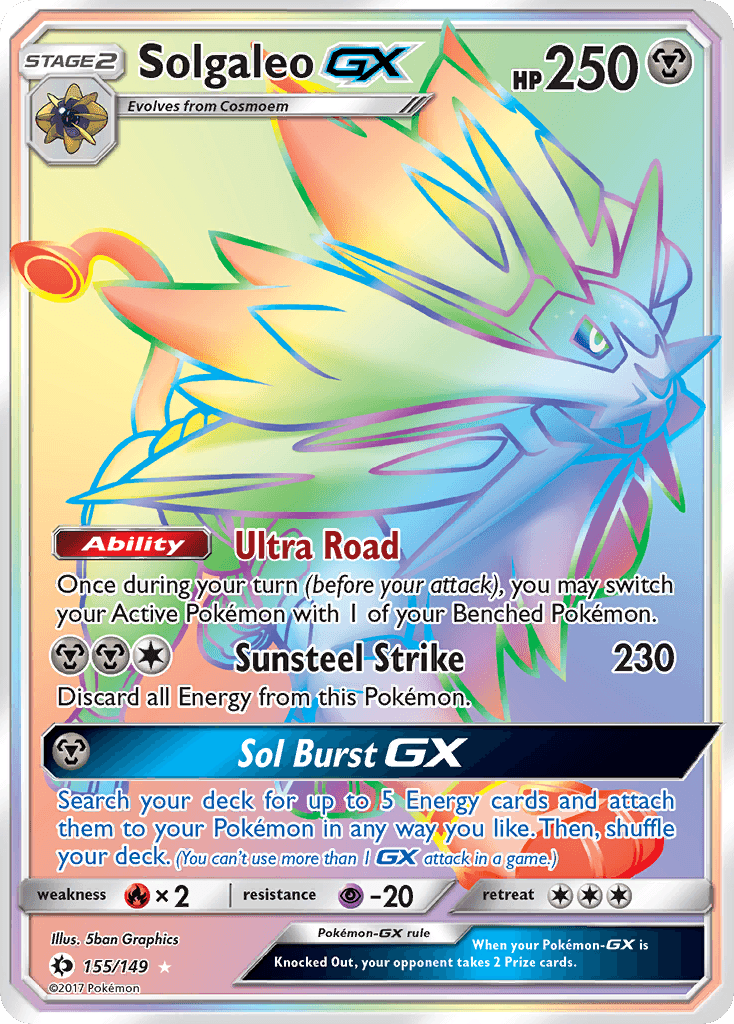 Solgaleo-GX from Sun & Moon