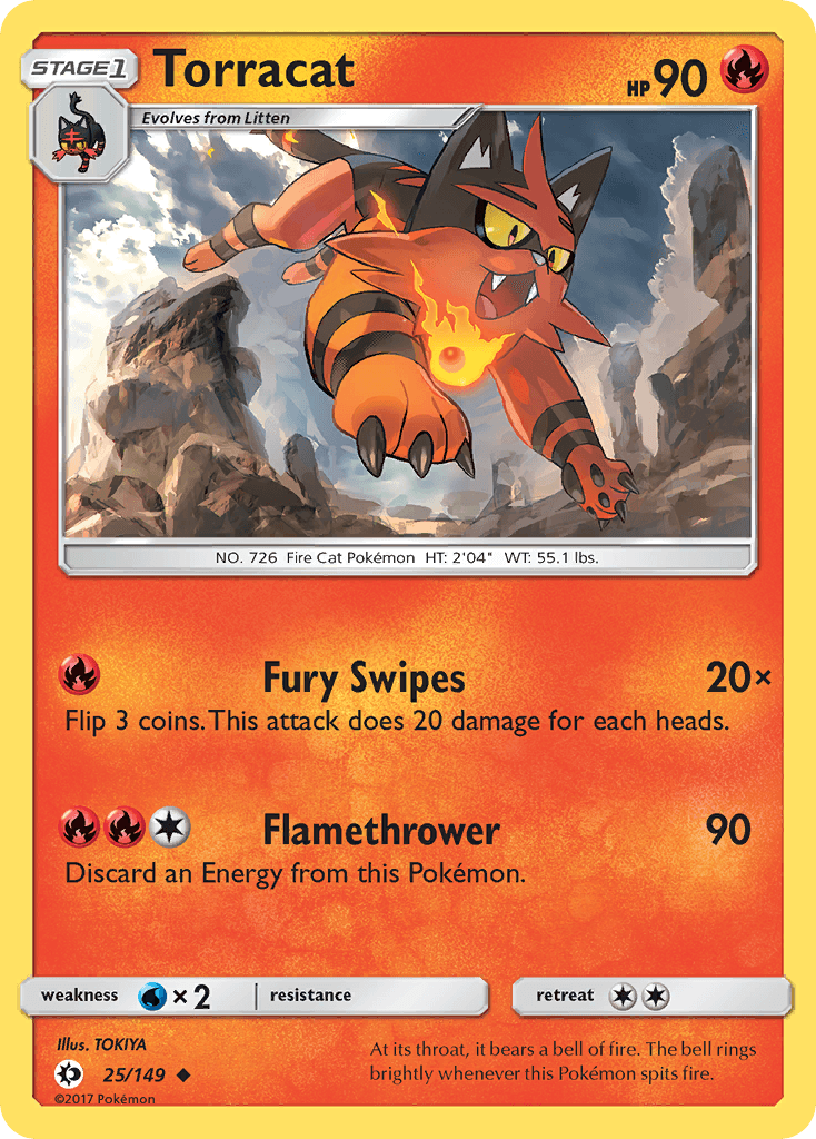 Torracat from Sun & Moon