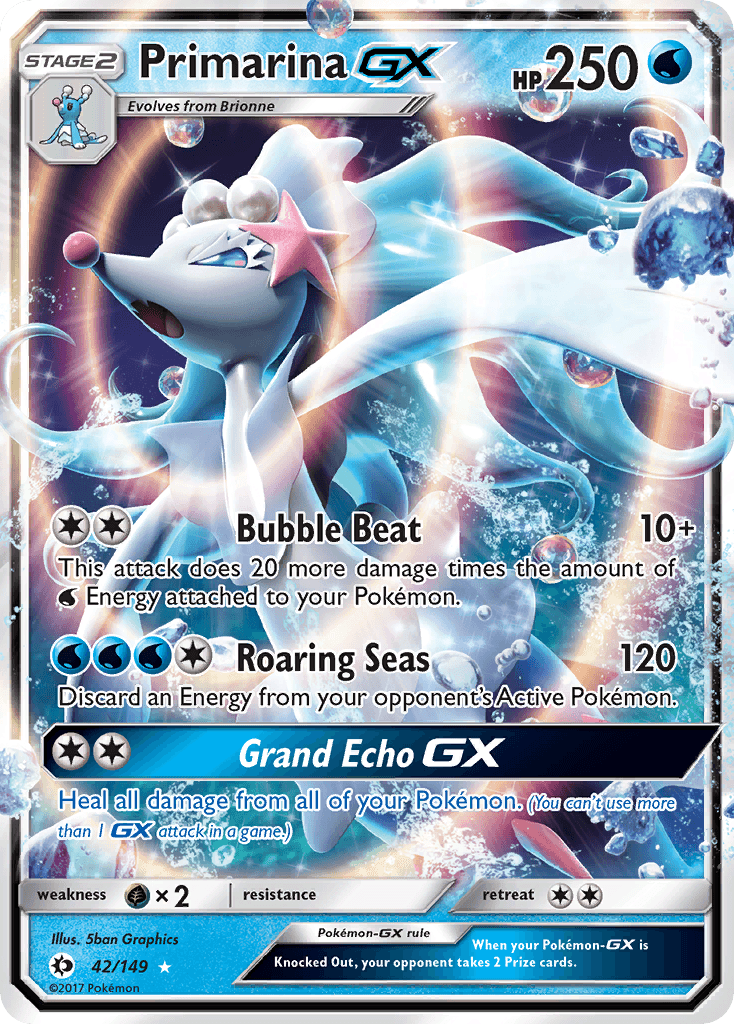 Primarina-GX from Sun & Moon