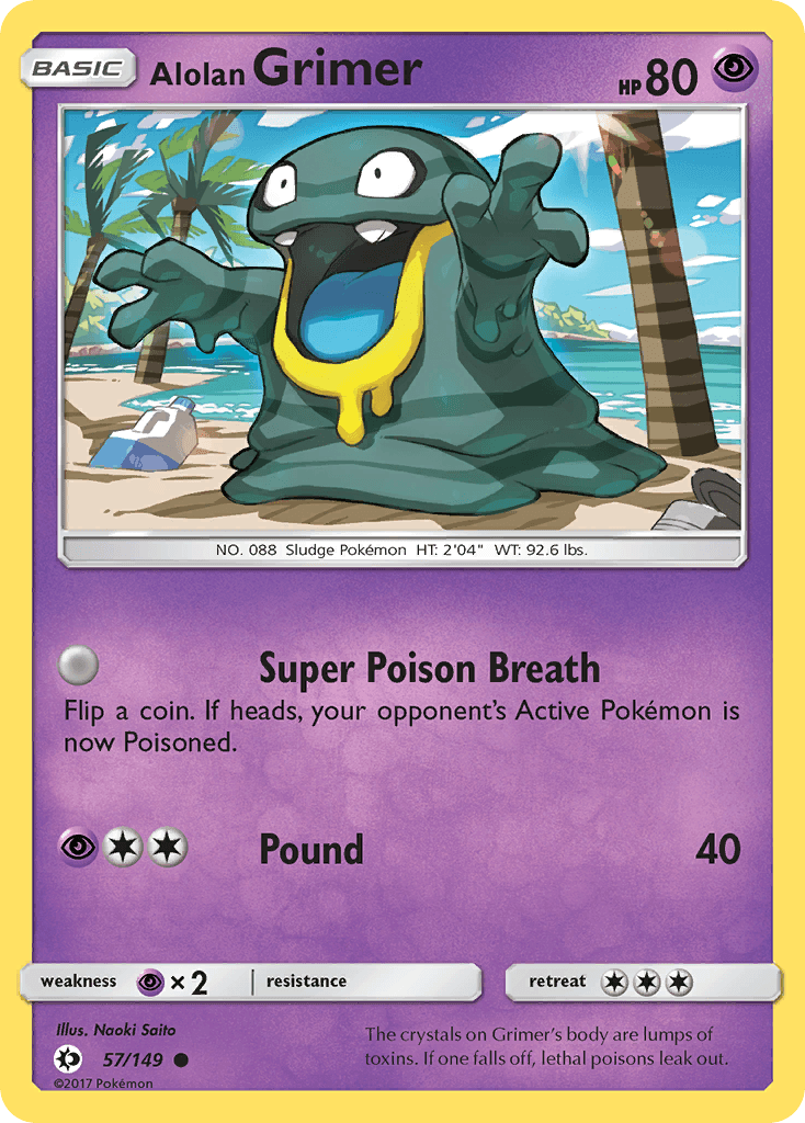 Alolan Grimer from Sun & Moon