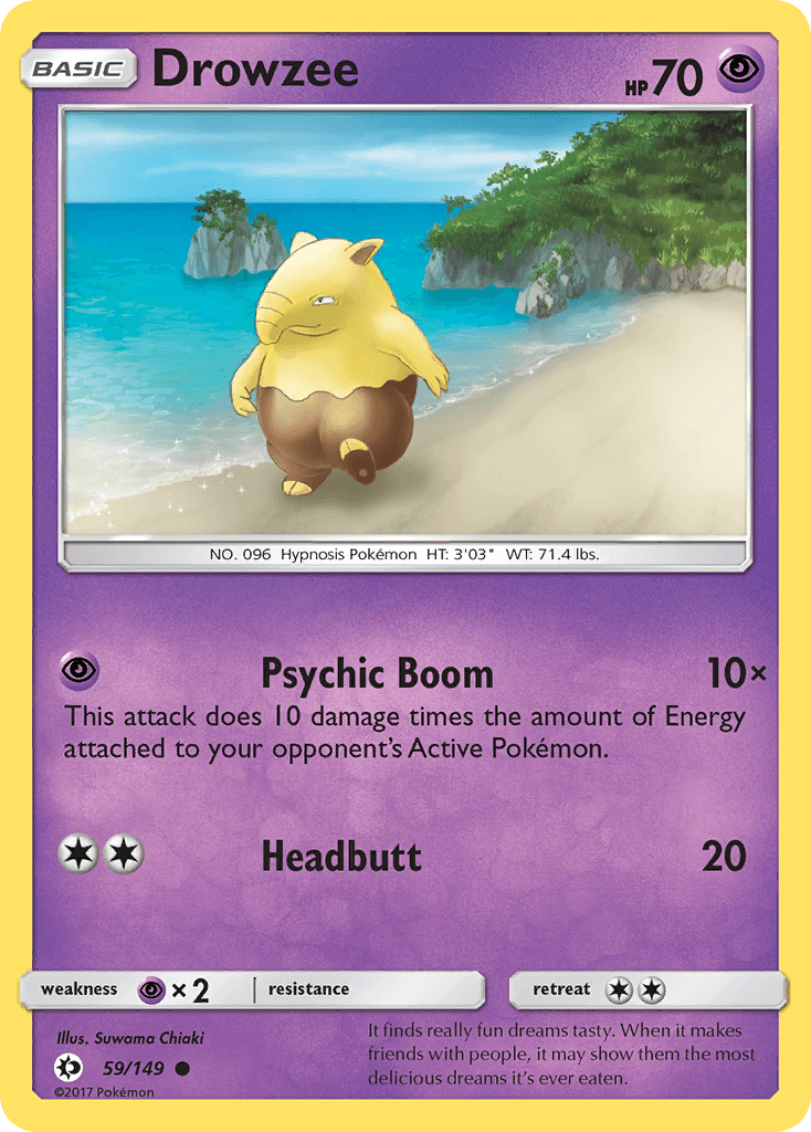 Drowzee from Sun & Moon