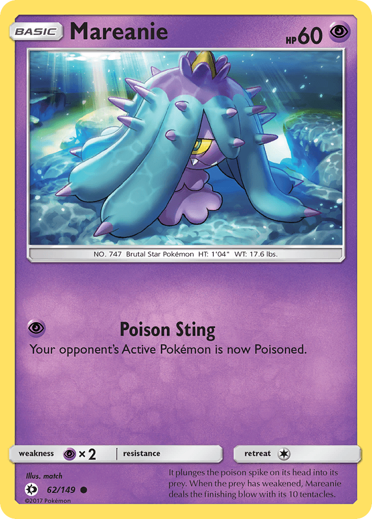 Mareanie from Sun & Moon