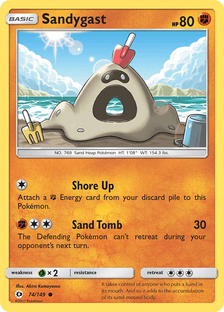 Sandygast from Sun & Moon