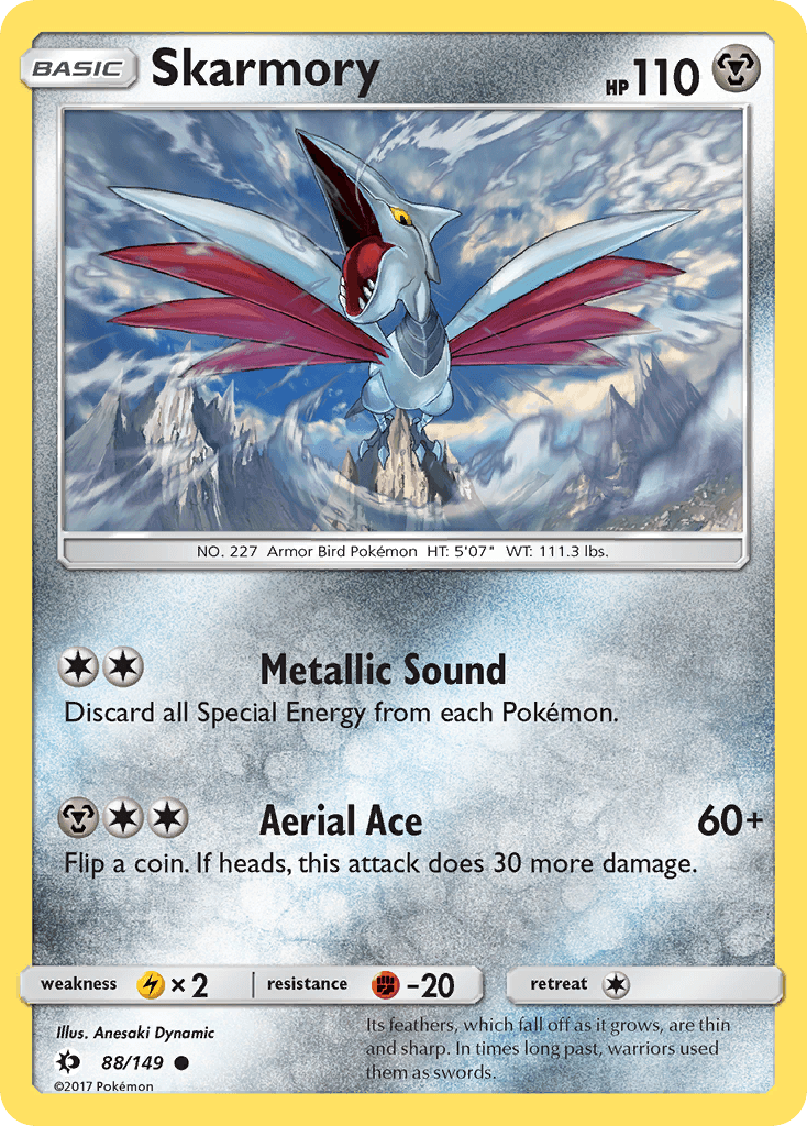 Skarmory from Sun & Moon