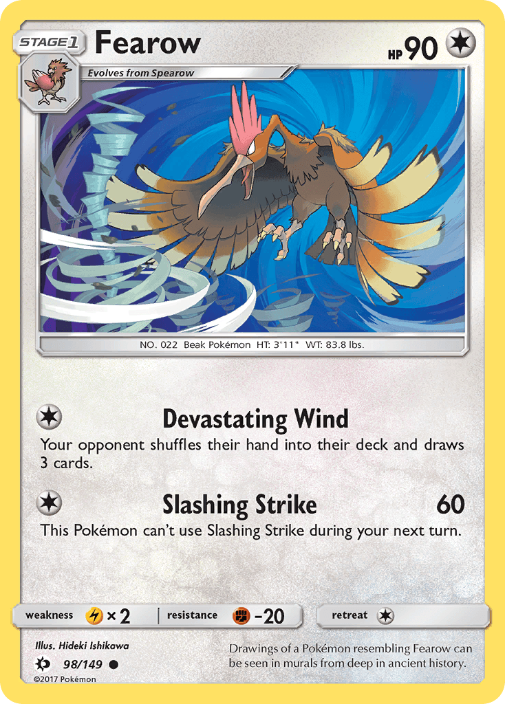 Fearow from Sun & Moon