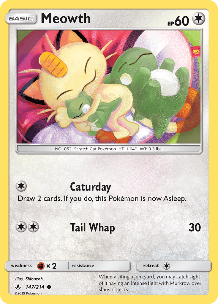 Meowth from Unbroken Bonds