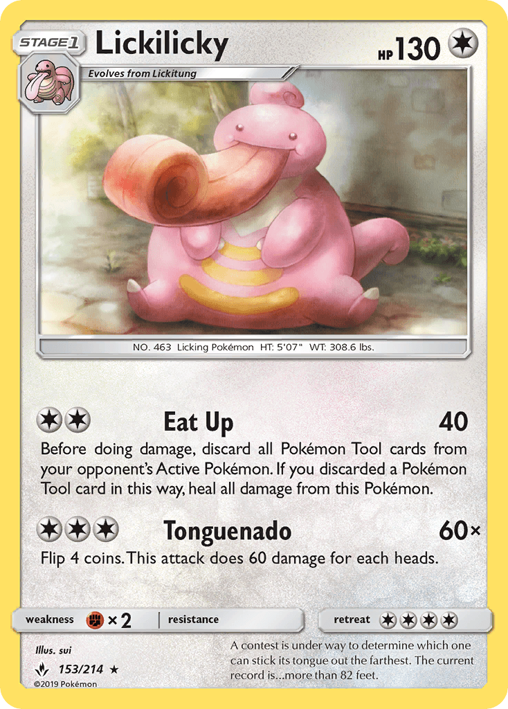 Lickilicky from Unbroken Bonds