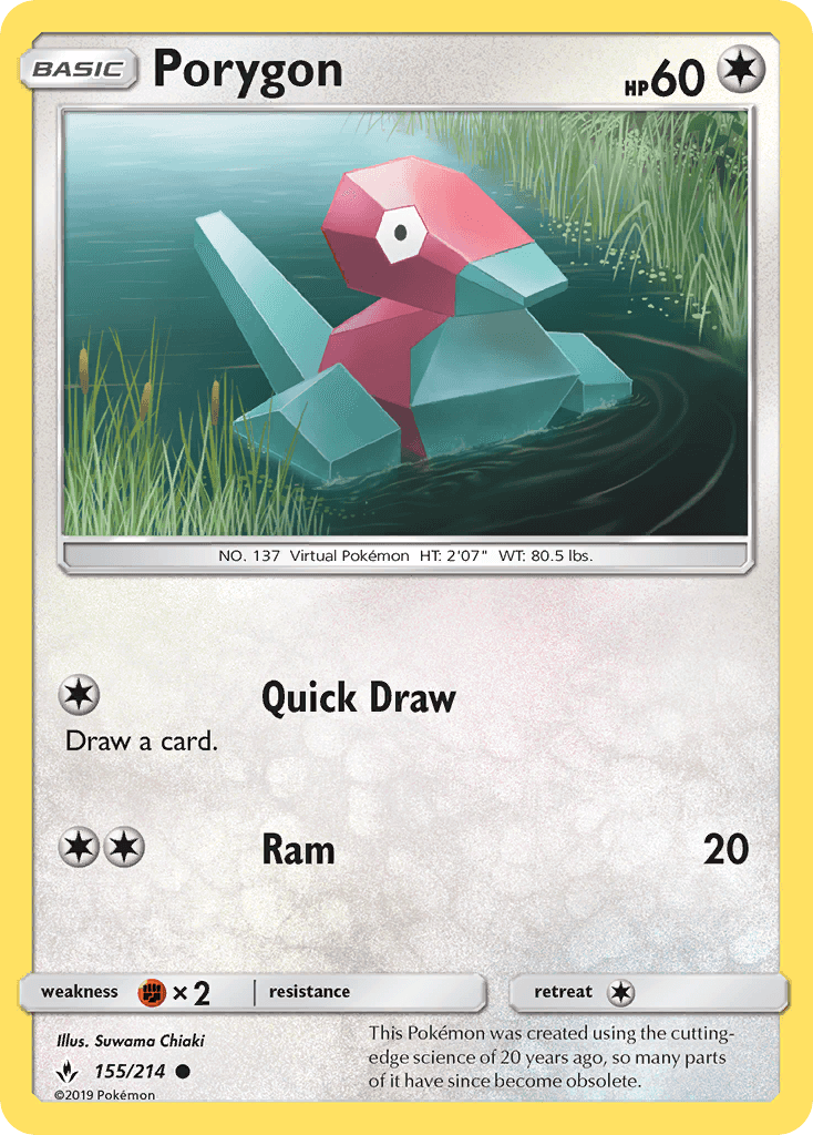 Porygon from Unbroken Bonds