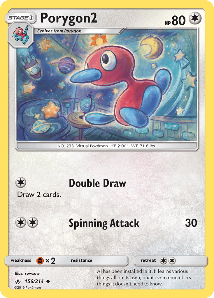 Porygon2 from Unbroken Bonds