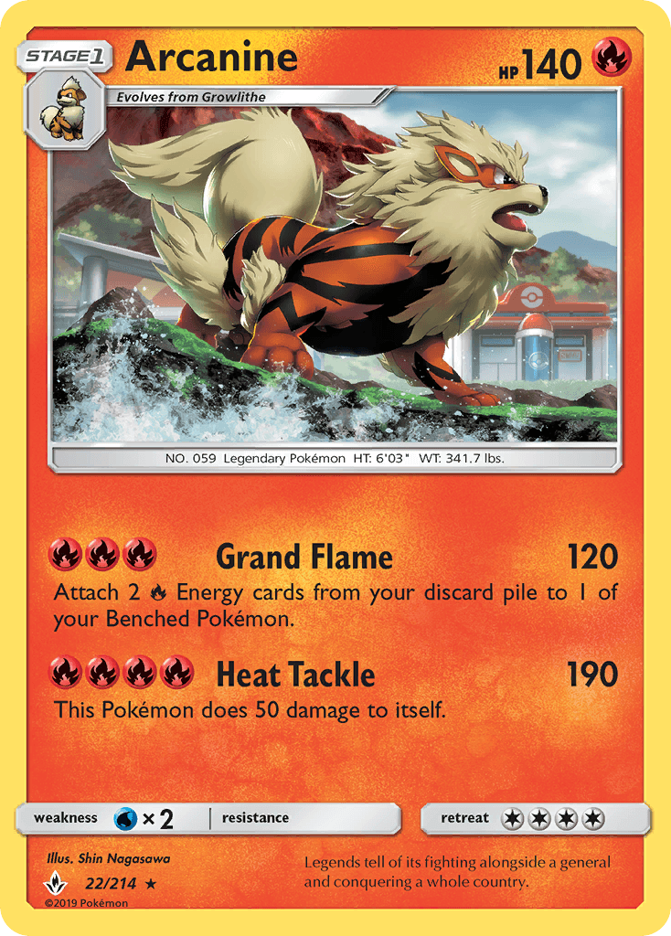 Arcanine from Unbroken Bonds