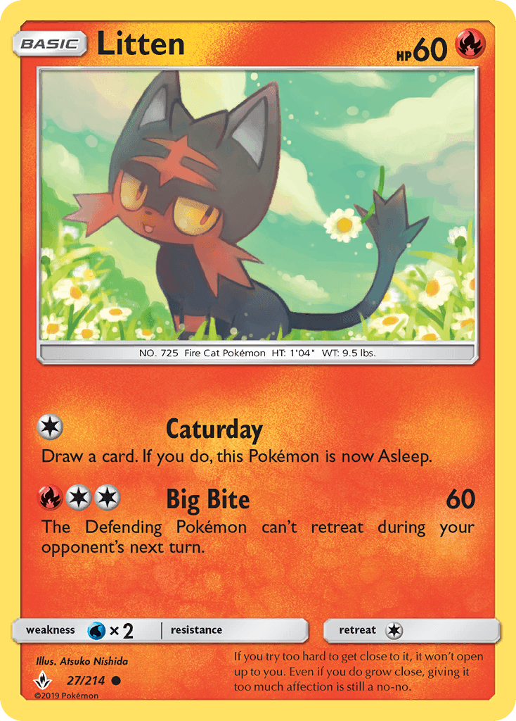 Litten from Unbroken Bonds