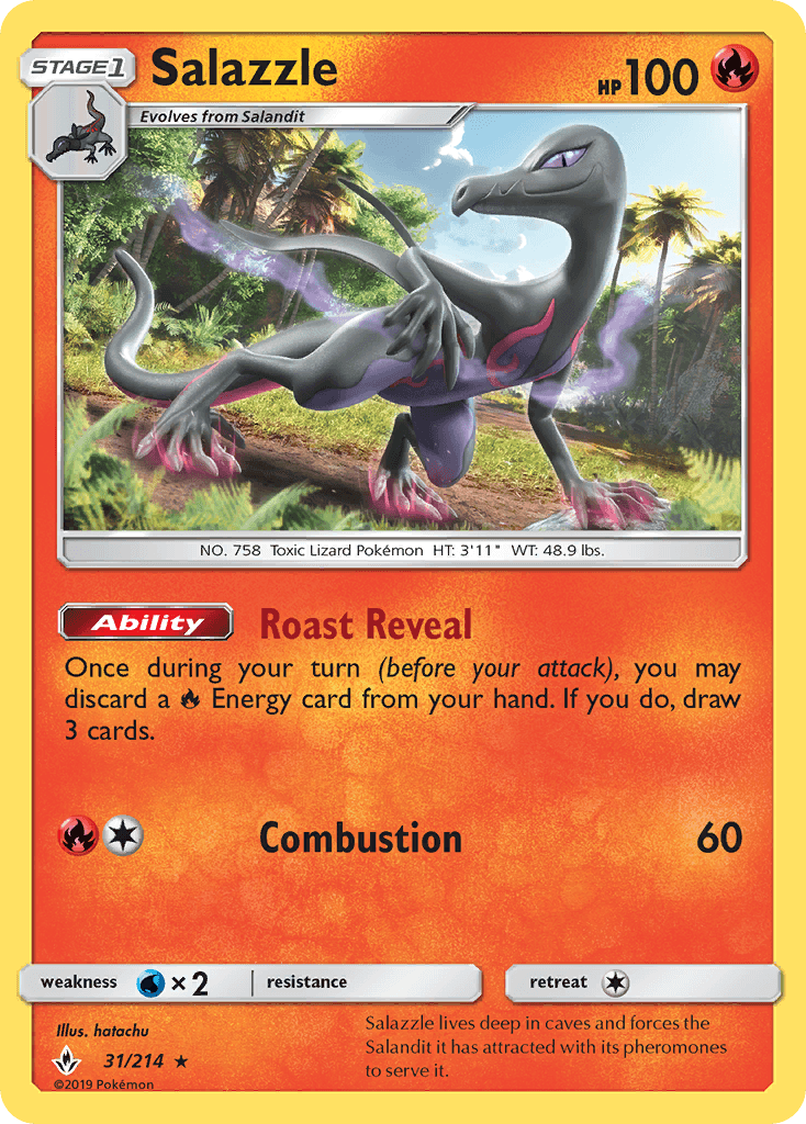 Salazzle from Unbroken Bonds