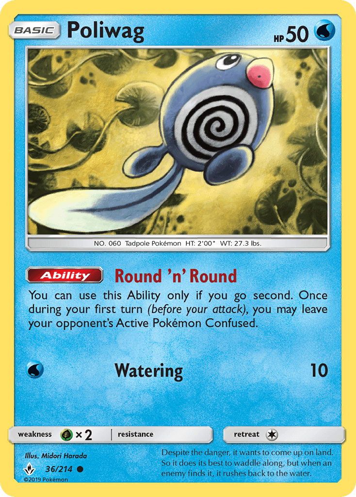 Poliwag from Unbroken Bonds