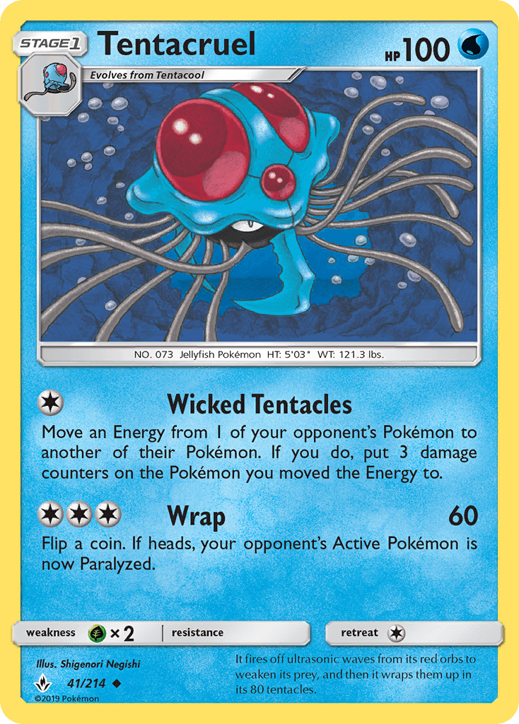 Tentacruel from Unbroken Bonds