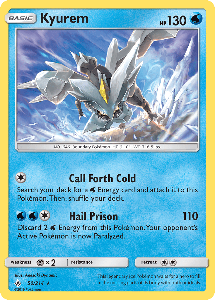 Kyurem from Unbroken Bonds