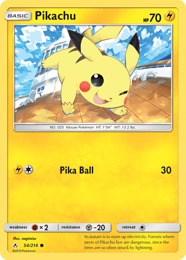 Pikachu from Unbroken Bonds