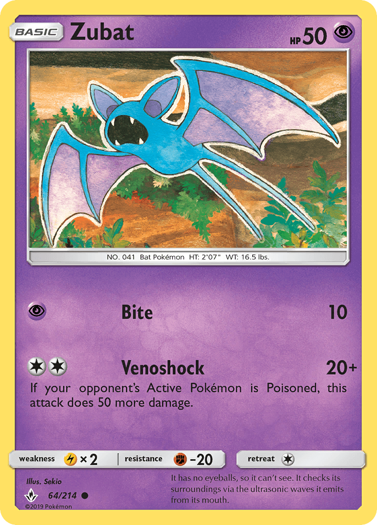 Zubat from Unbroken Bonds