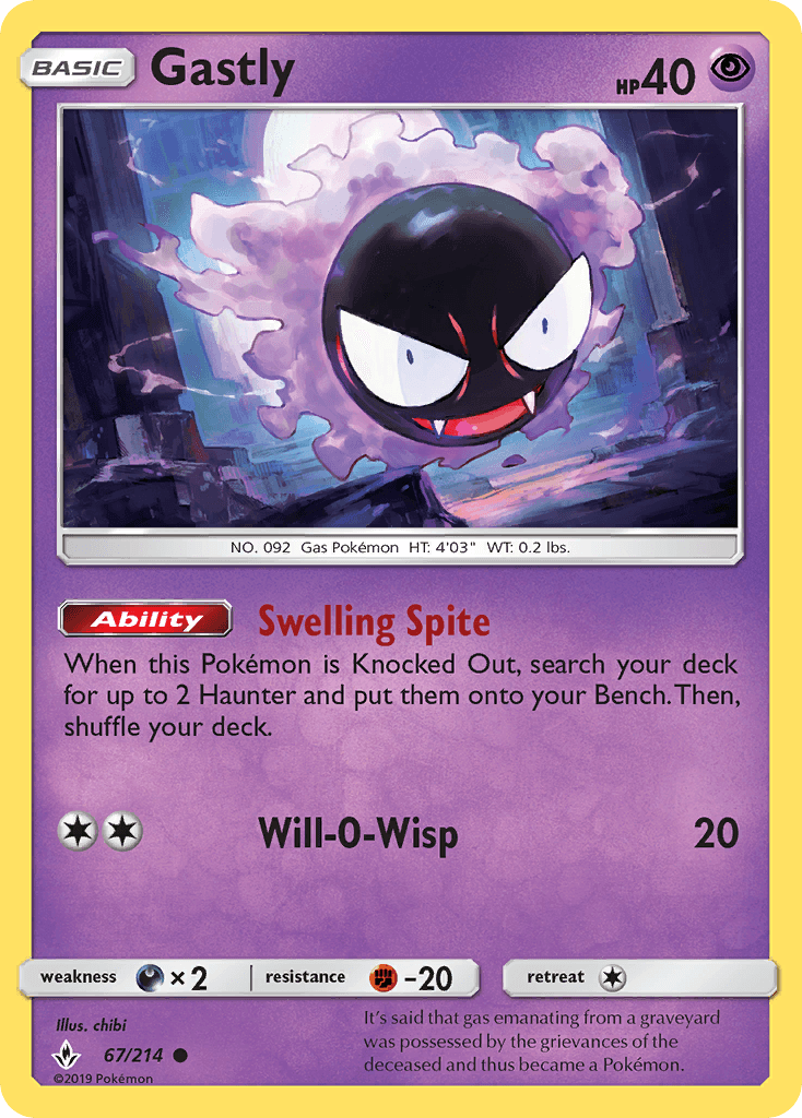 Gastly from Unbroken Bonds