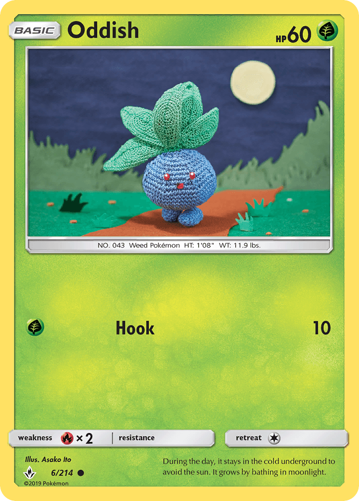 Oddish from Unbroken Bonds