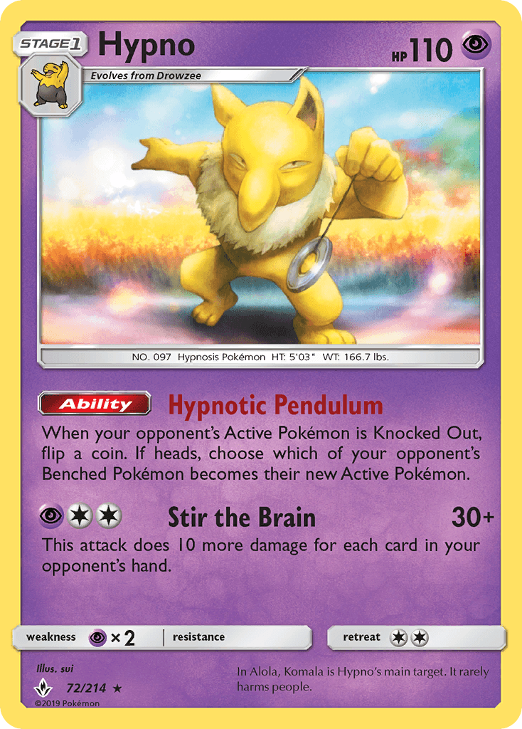 Hypno from Unbroken Bonds