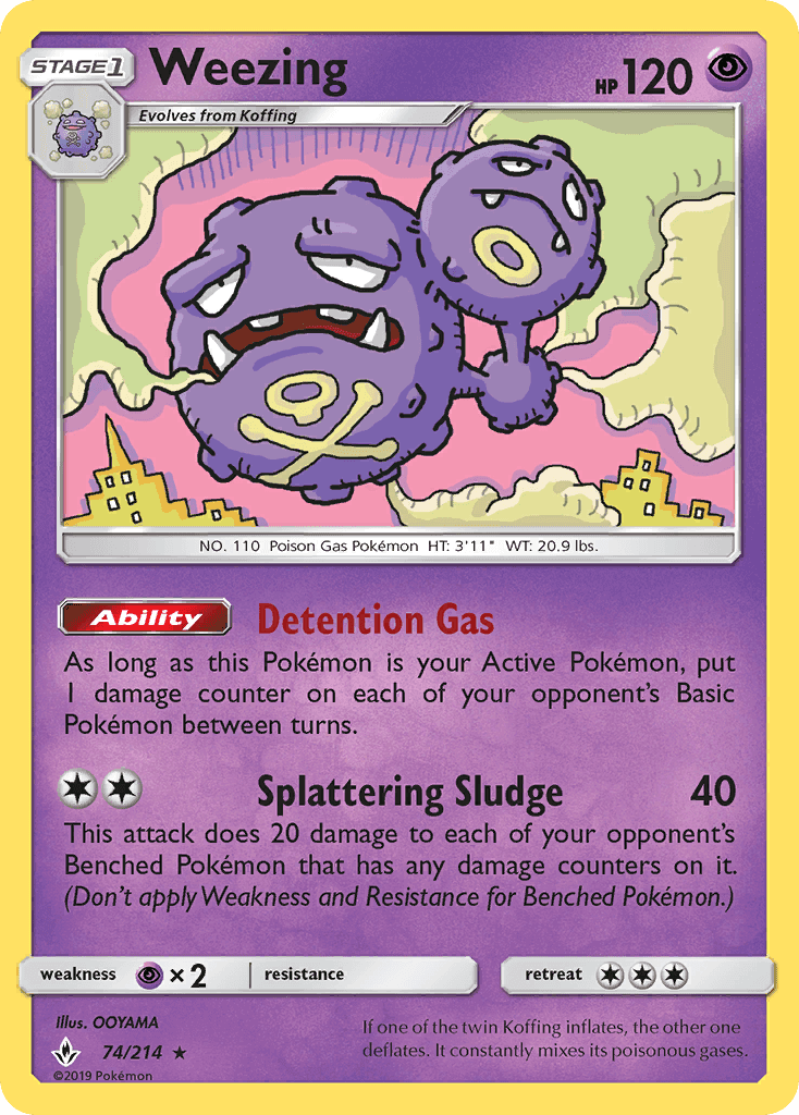Weezing from Unbroken Bonds
