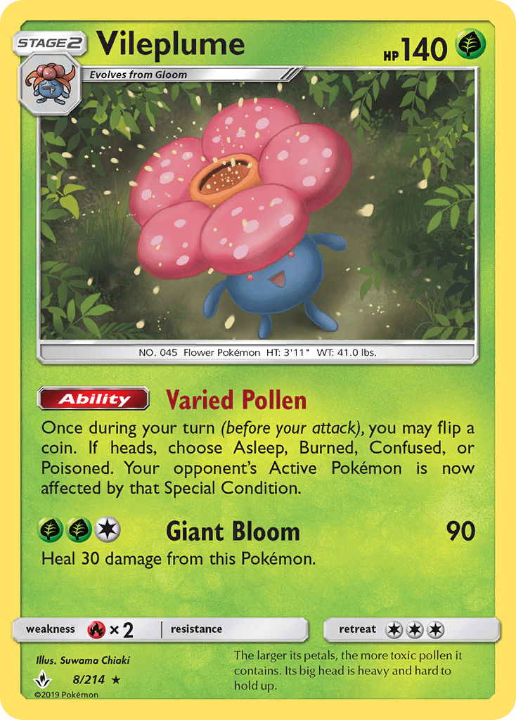 Vileplume from Unbroken Bonds