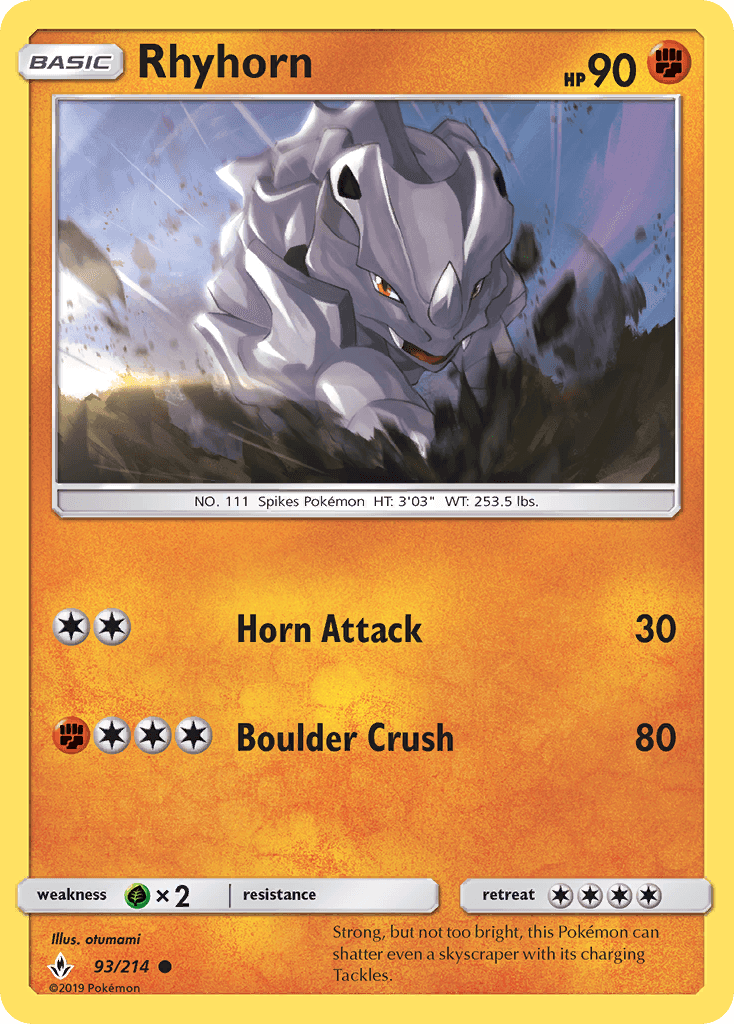 Rhyhorn from Unbroken Bonds