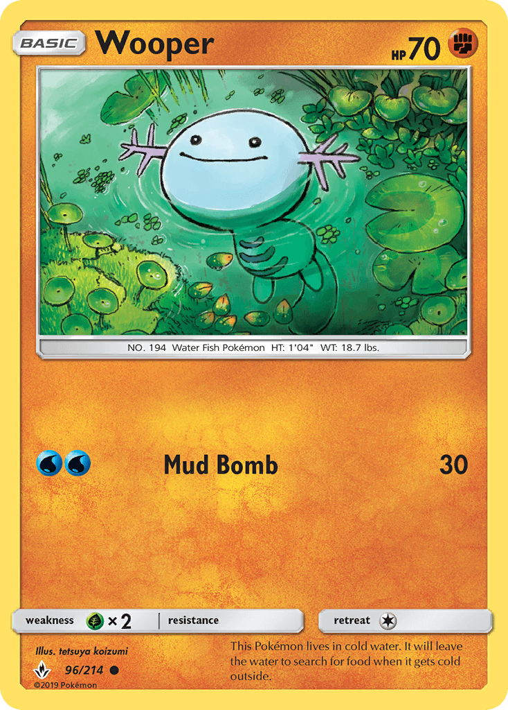 Wooper from Unbroken Bonds