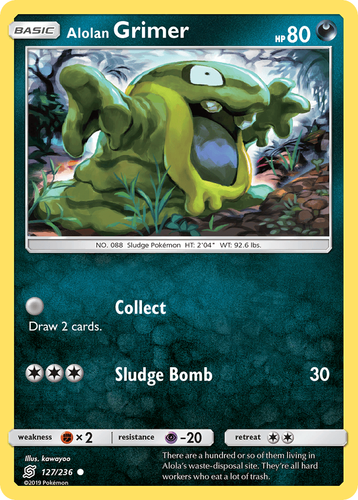 Alolan Grimer from Unified Minds