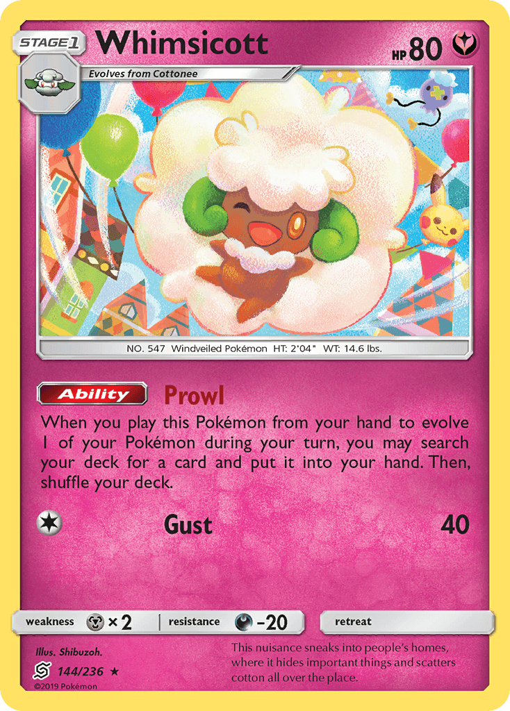 Whimsicott from Unified Minds