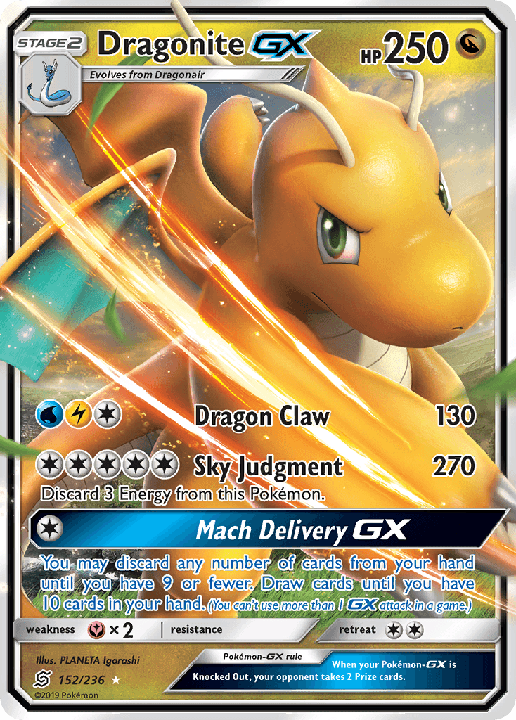 Dragonite-GX from Unified Minds